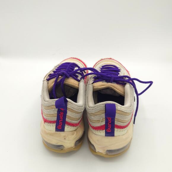 Nike Air Max 97 SE Men\'s Size 6.5 \'Air Sprung Sail Electro Purple\' DH4759-200 main image 9
